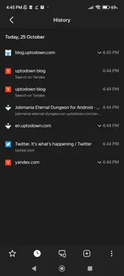 Yandex Browser android App screenshot 4